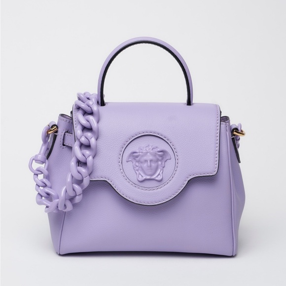 Versace Handbags - BNWT Versace La Medusa Top Handle Bag!